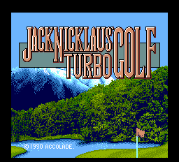 Jack Nicklaus' Turbo Golf